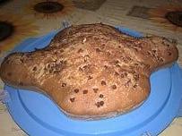 Colomba con gocce di cioccolato