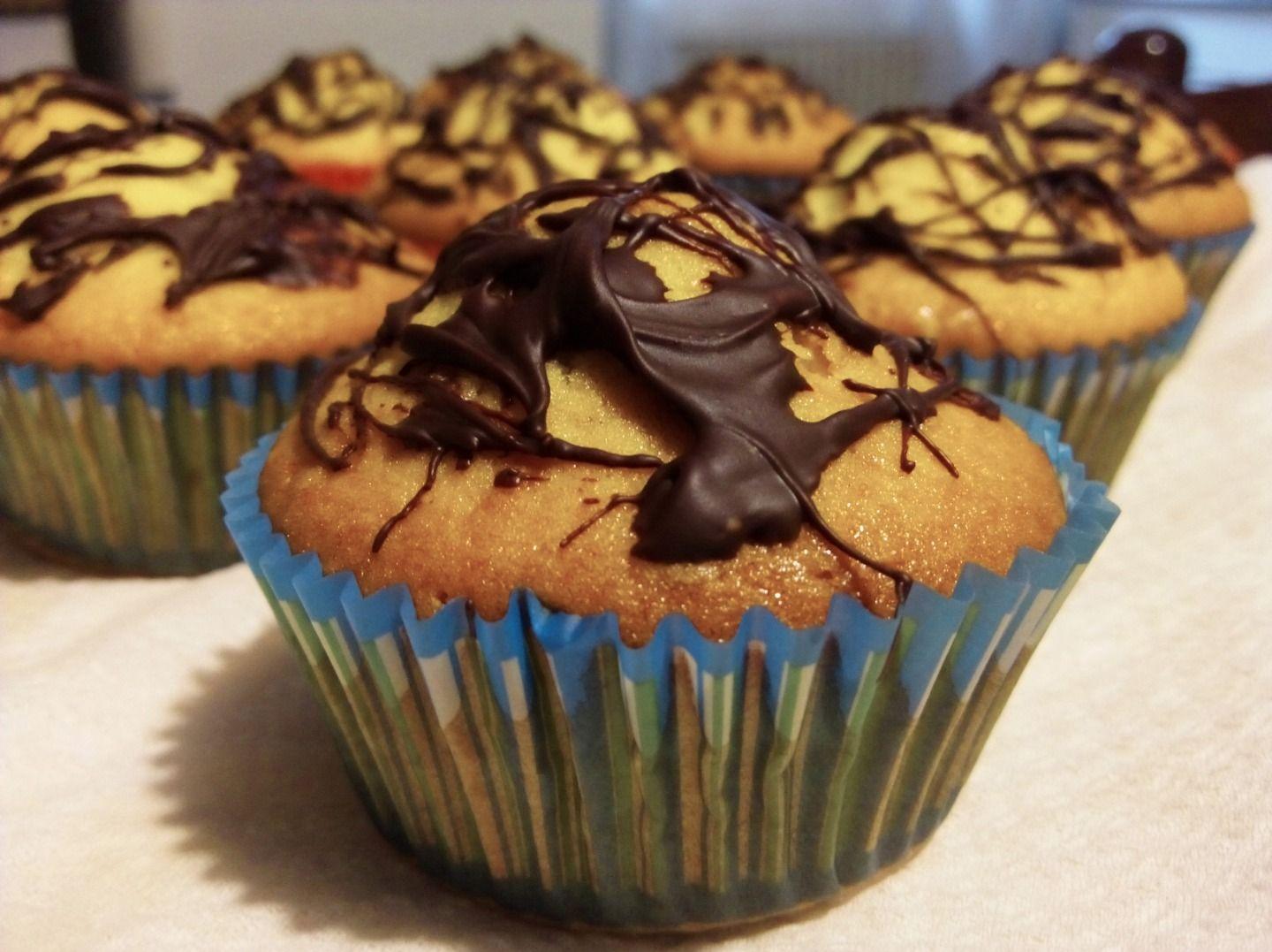 Muffin con cannella e cioccolato