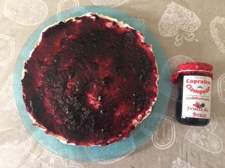 Cheesecake ai frutti di bosco