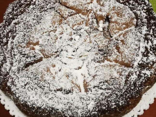 Torta di pere al cioccolato