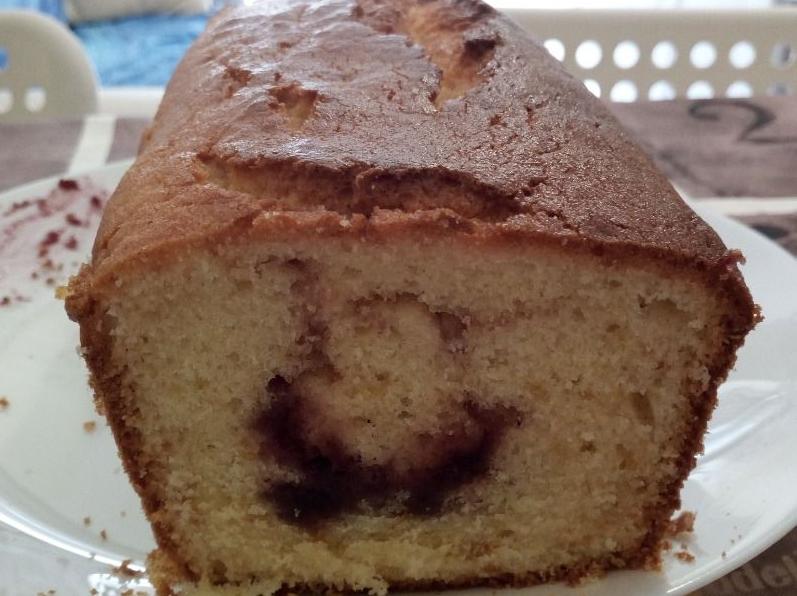 Plumcake mascarpone e marmellate ai frutti di bosco