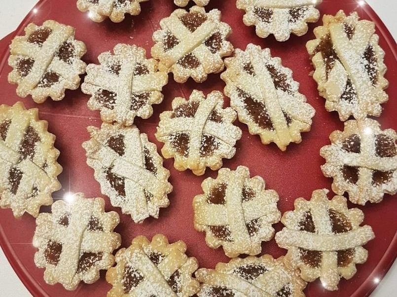 Mini crostatite alla.marmellata di mele