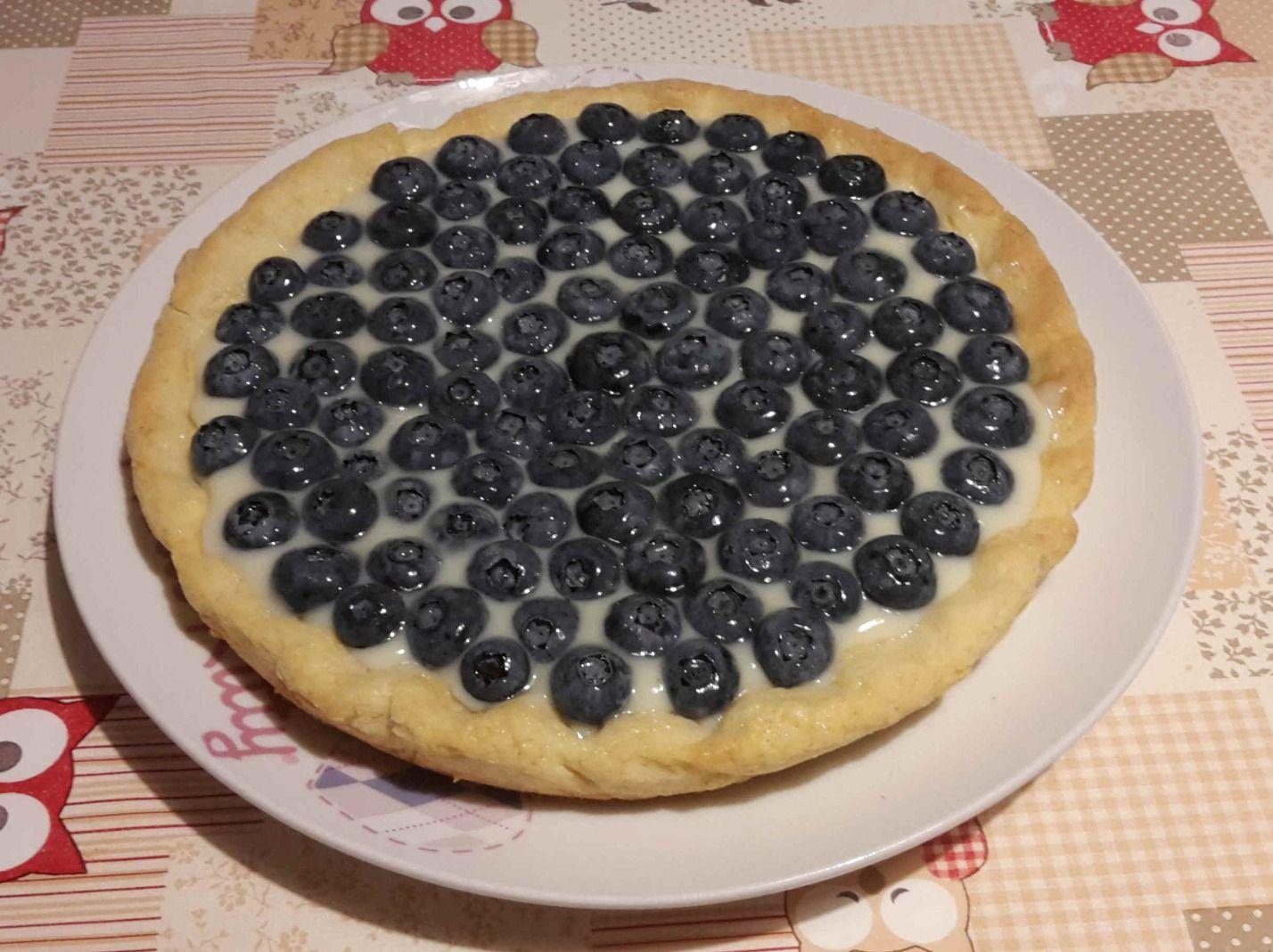 Crostata di mirtilli