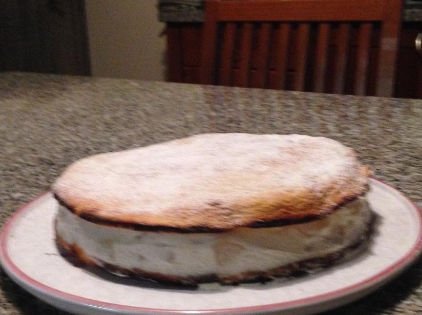 Torta ricotta e pere