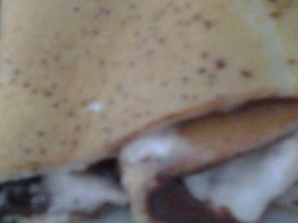 Crepes nutella e panna