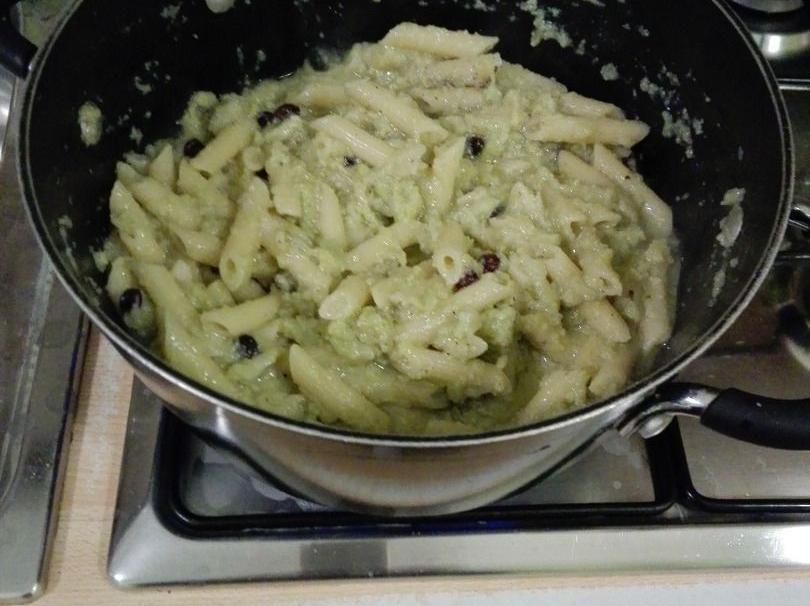 Pasta con broccoli arriminati