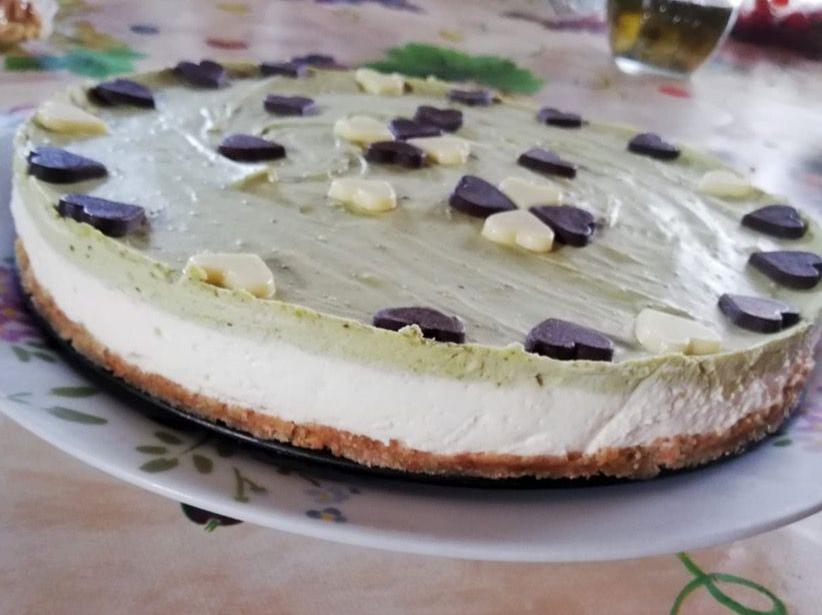 Cheesecake al pistacchio