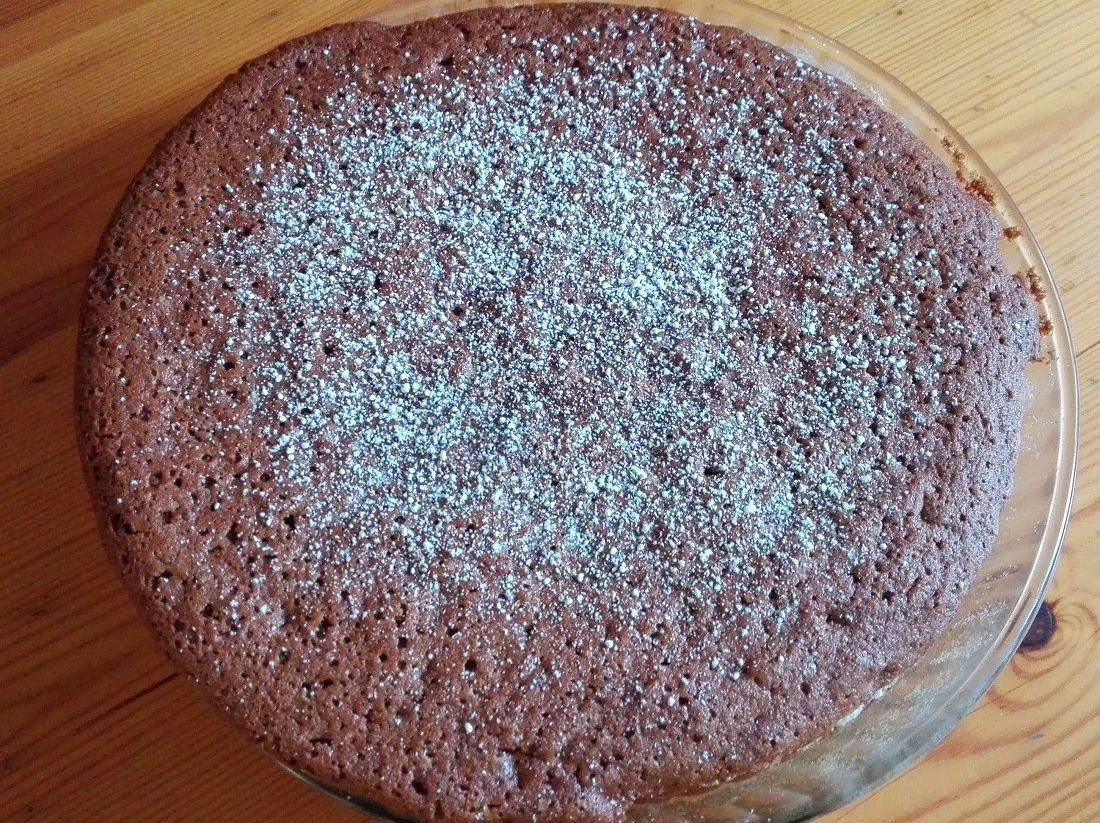 Torta allo yogurt e cioccolato