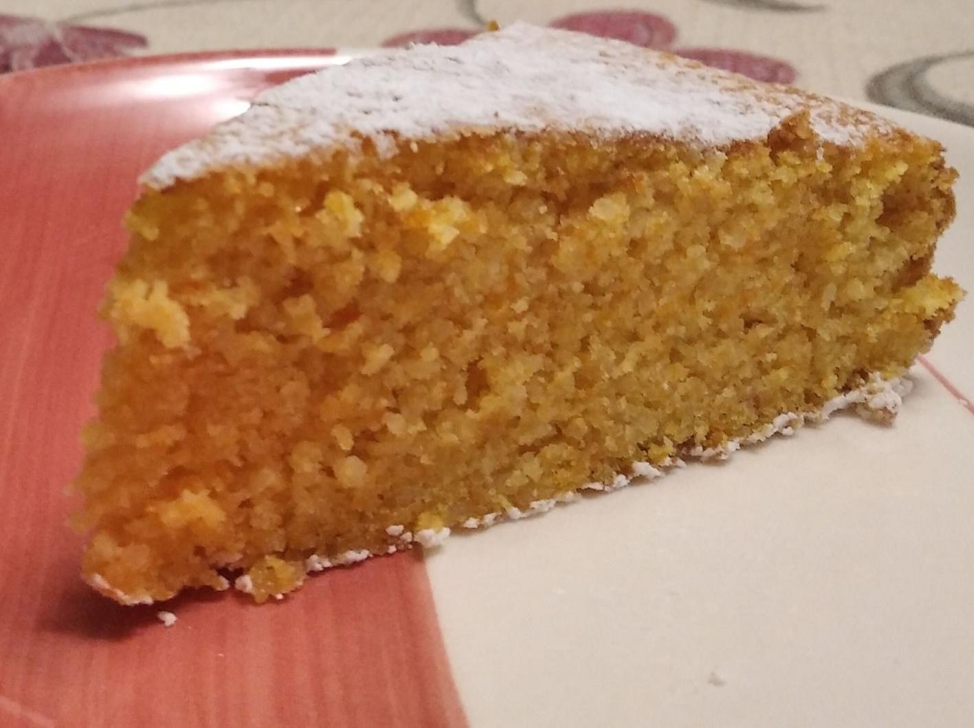 Torta mandorle e carote