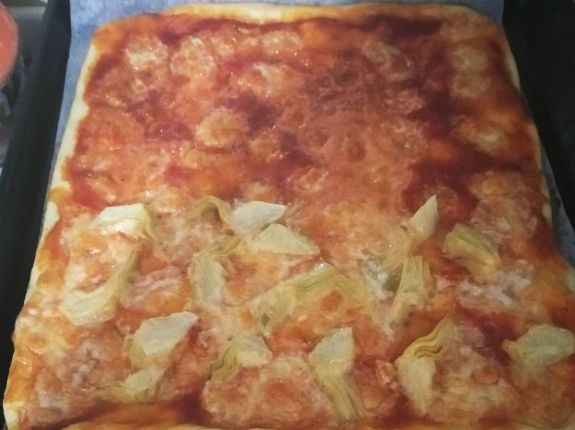 Pizza alta in teglia bigusto