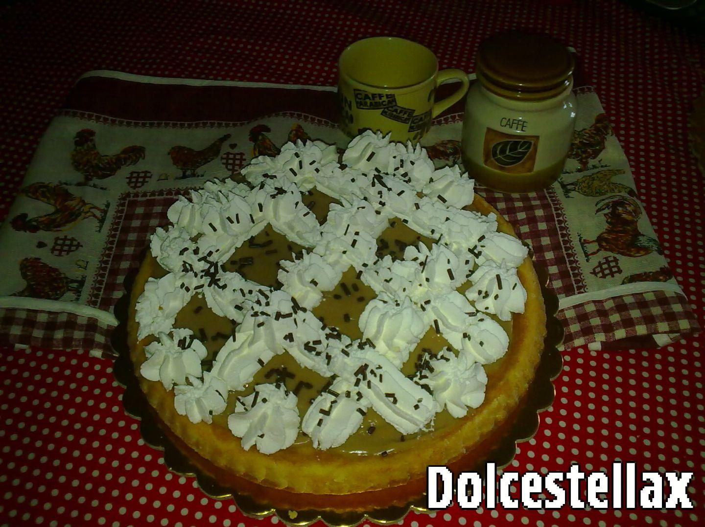 Crostata cappuccino