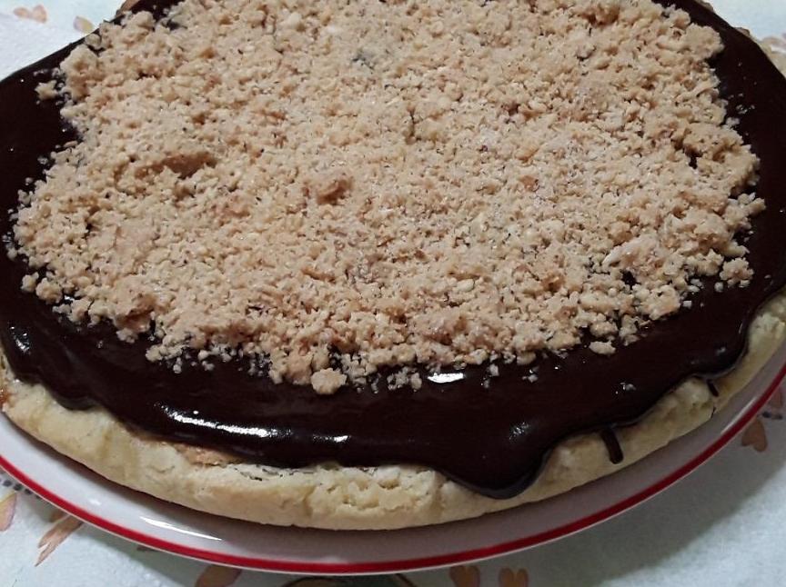 Crostata nocciole e cioccolato