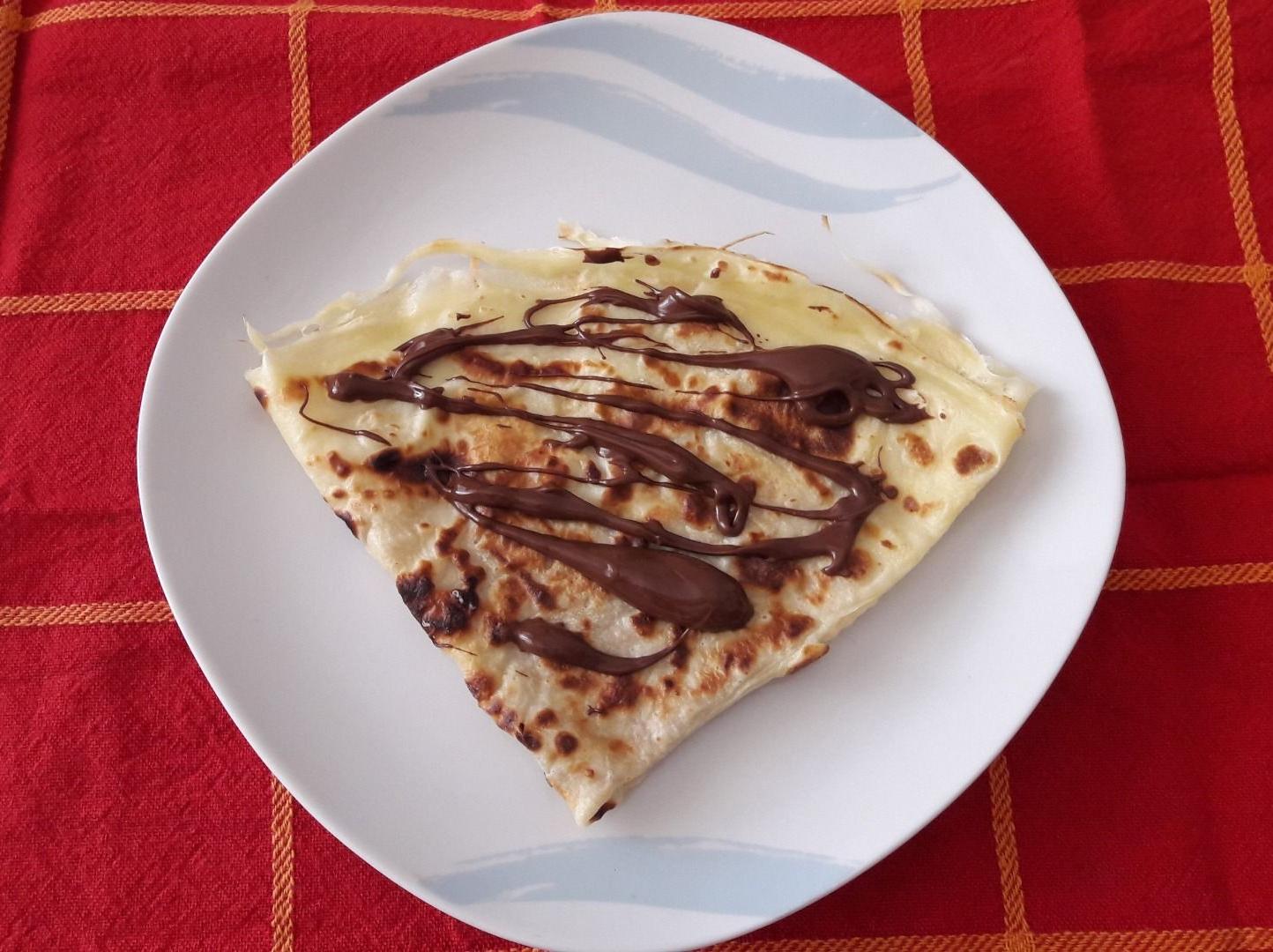 Crepes con nutella