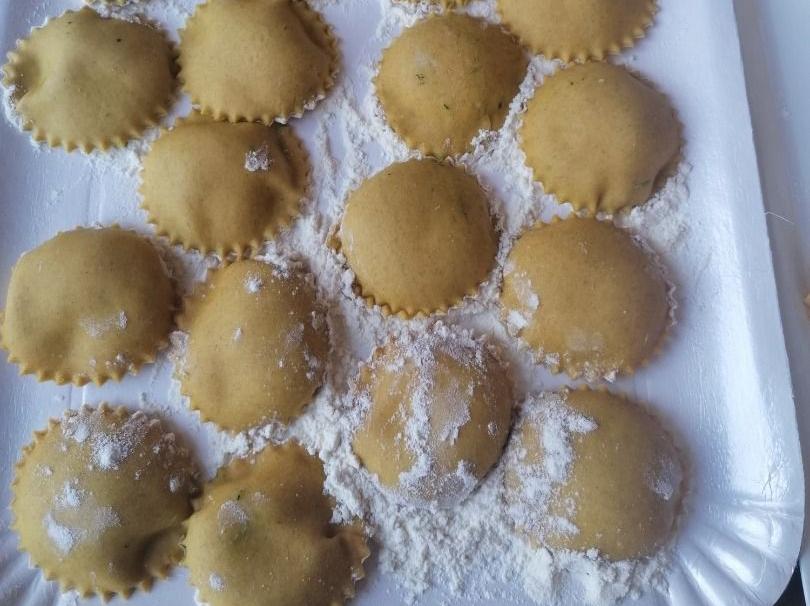 Ravioli ricotta e spinaci