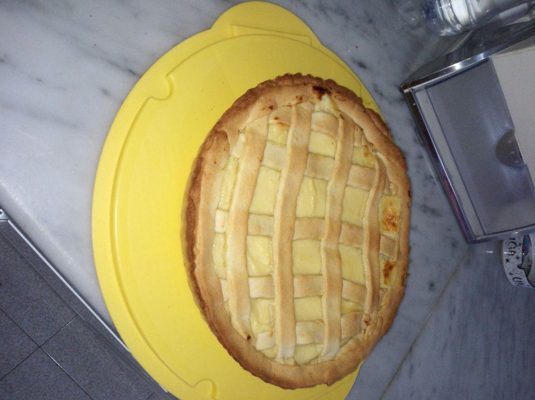 Crostata con crema di limone