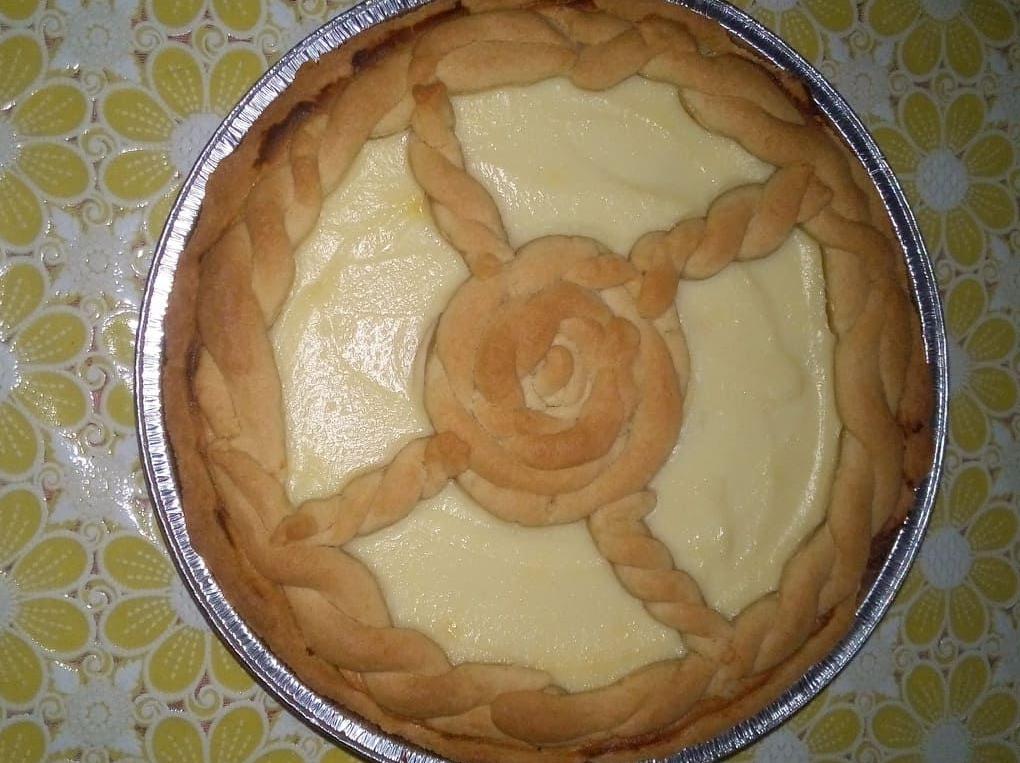 Crostata di ricotta e pere