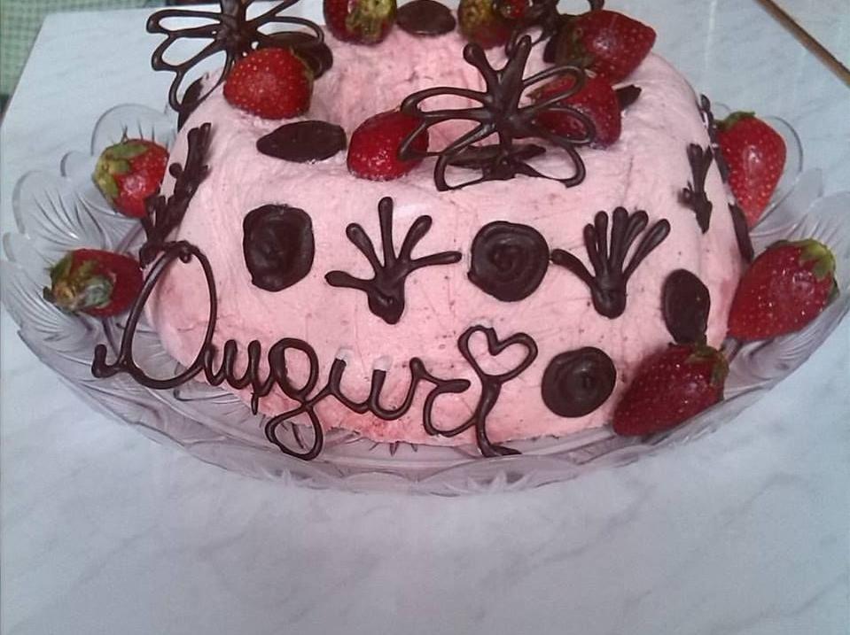 Torta Bavarese alle fragole