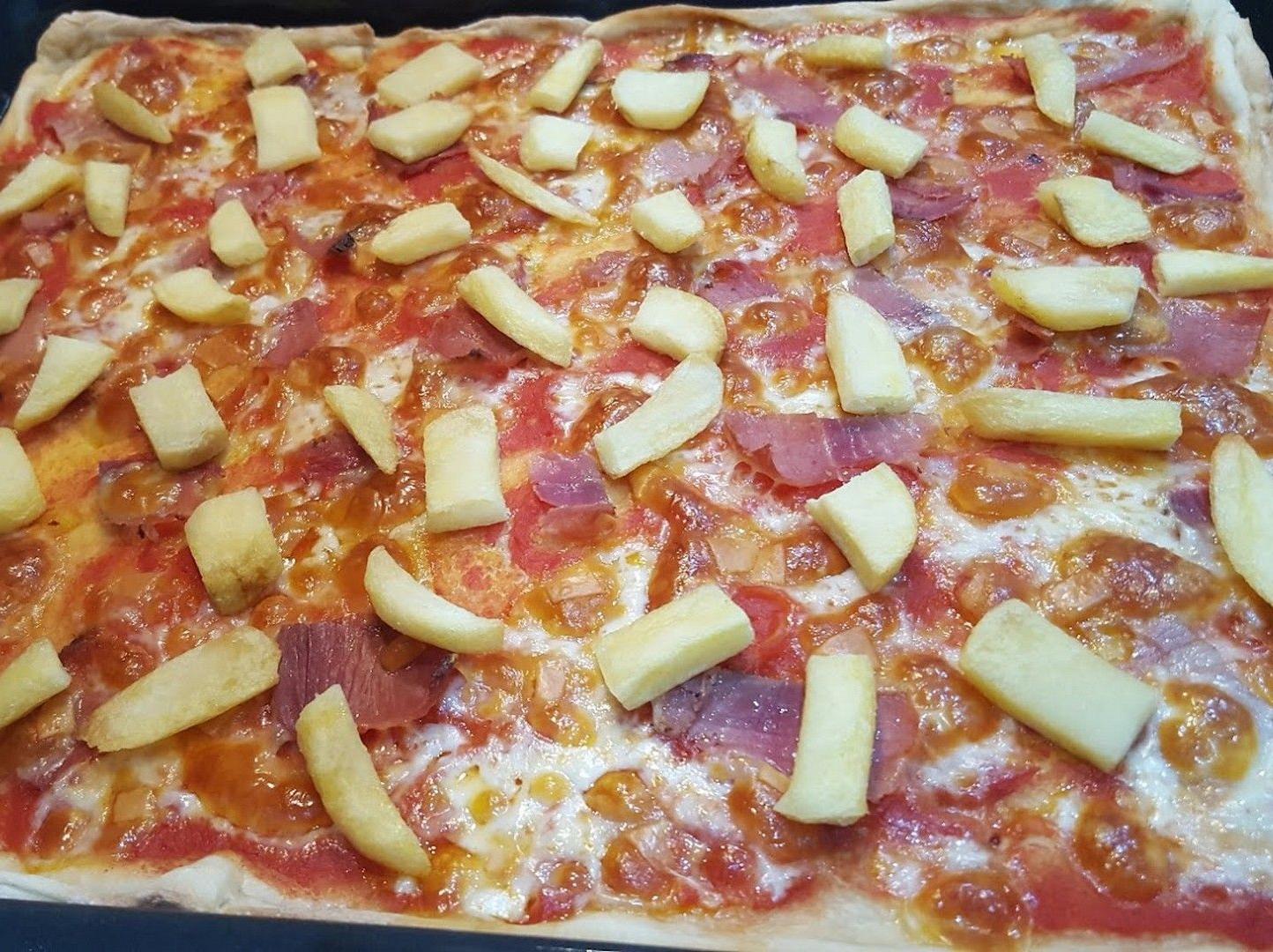 Pizza Speck e Patatine