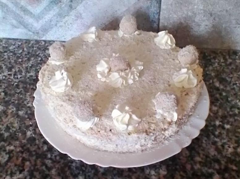 Torta Raffaello