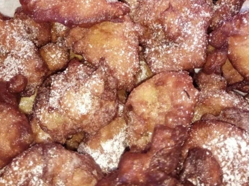 Frittelle dolci con uvetta