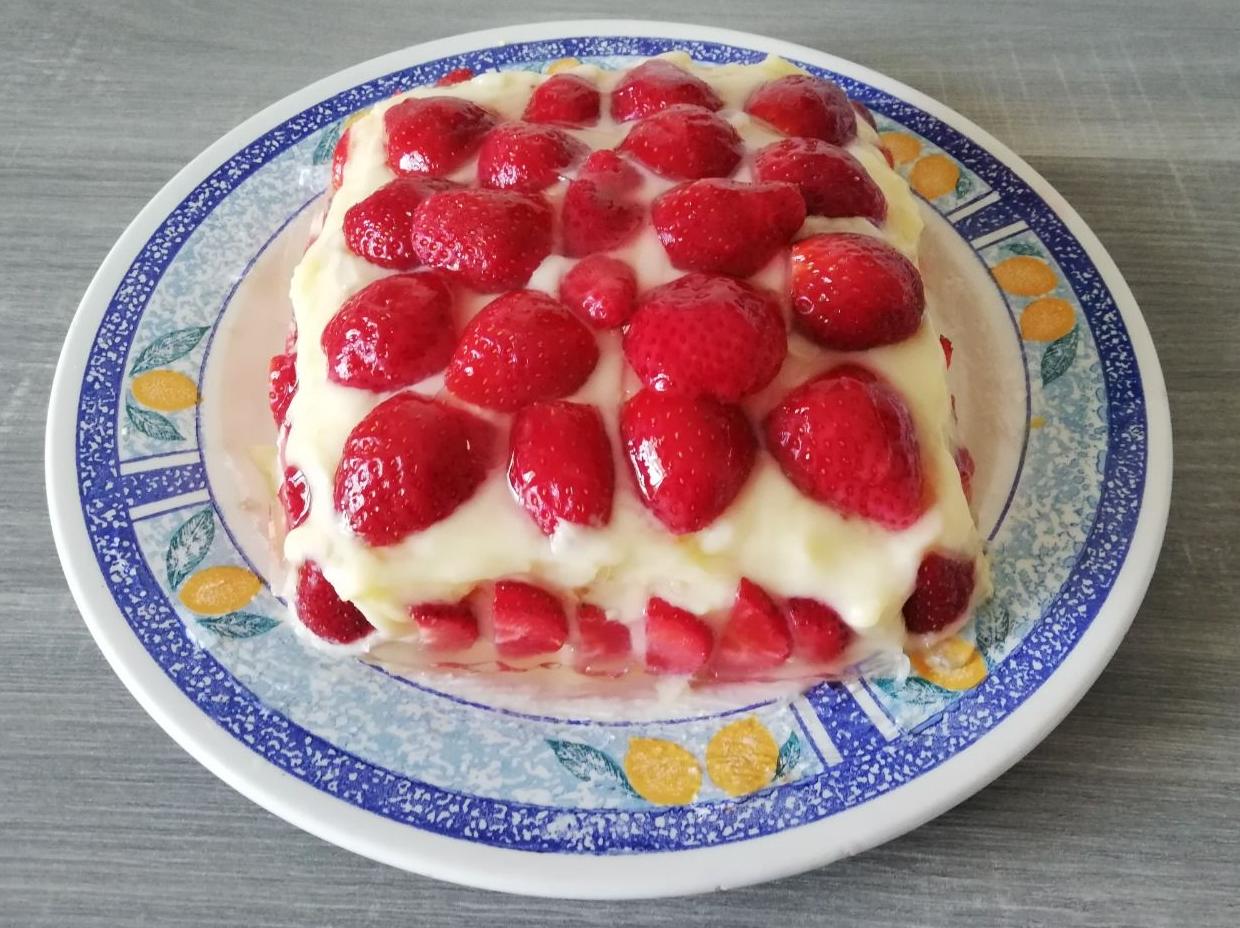 Torta alle fragole