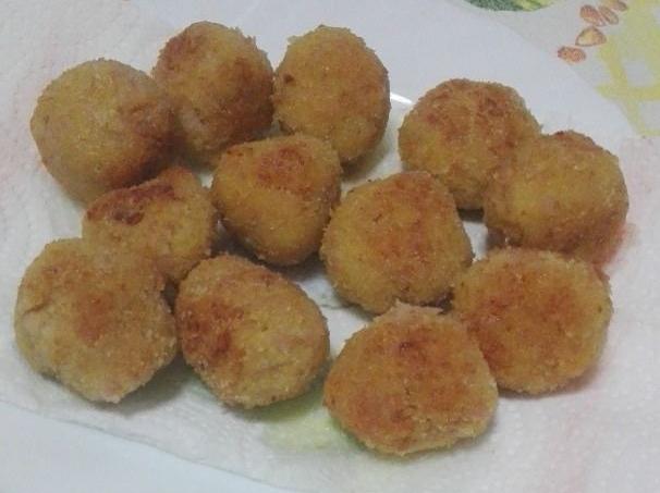 Polpette di prosciutto cotto