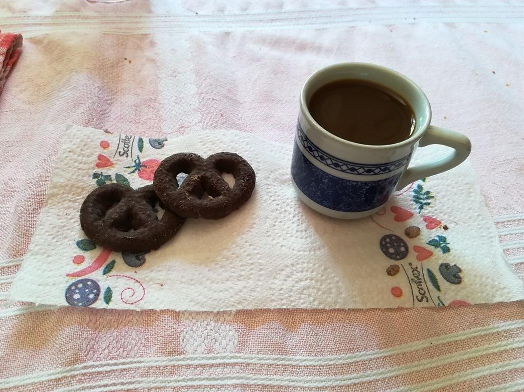 Bretzel al cioccolato