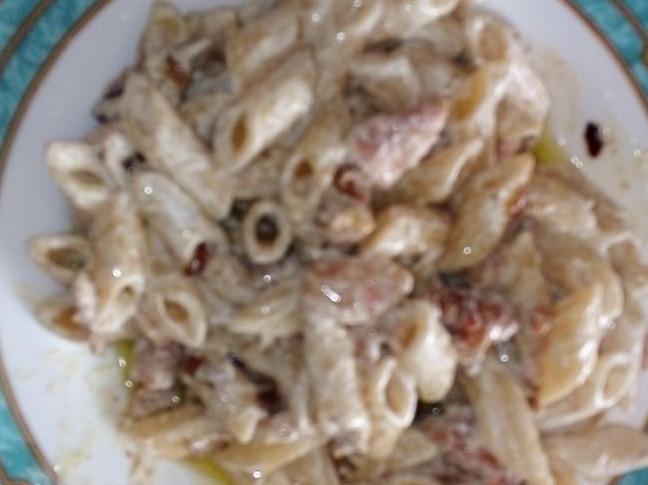 Pasta in crema di salmone