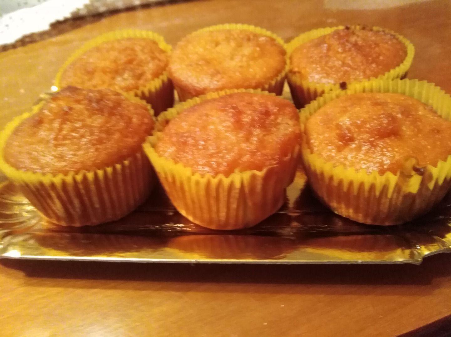 Muffin alla pesca