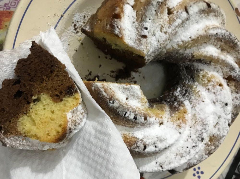 Ciambella ai 3 cioccolati