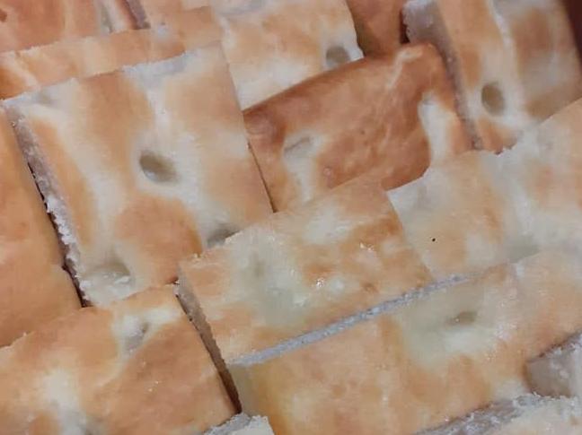 Quadrotti di focaccia