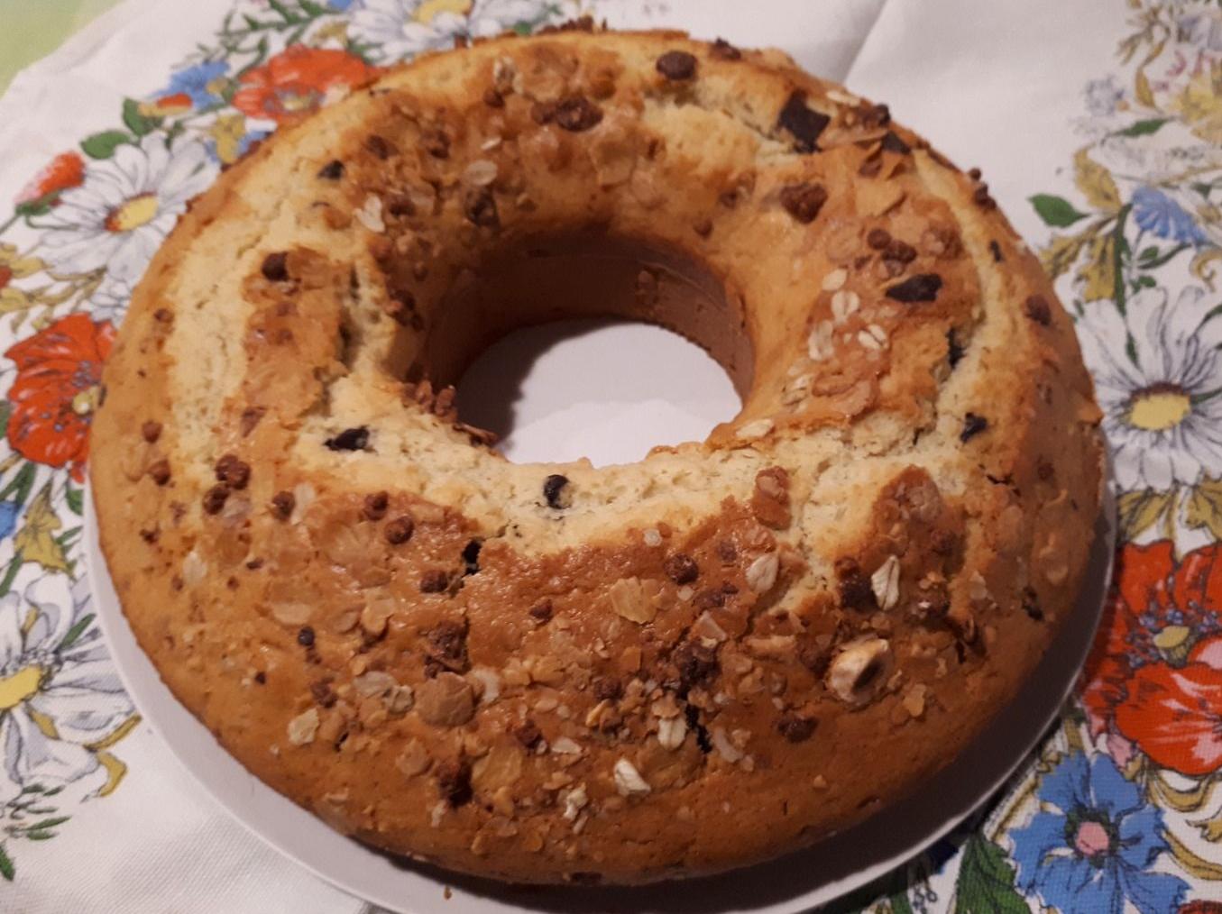 Ciambella CioccoAvena 🍩🍫🌿