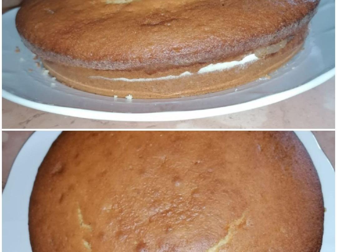 Torta soffice panna e yogurt