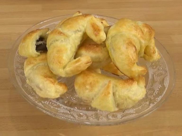 Croissant veloci cioccolato e cannella