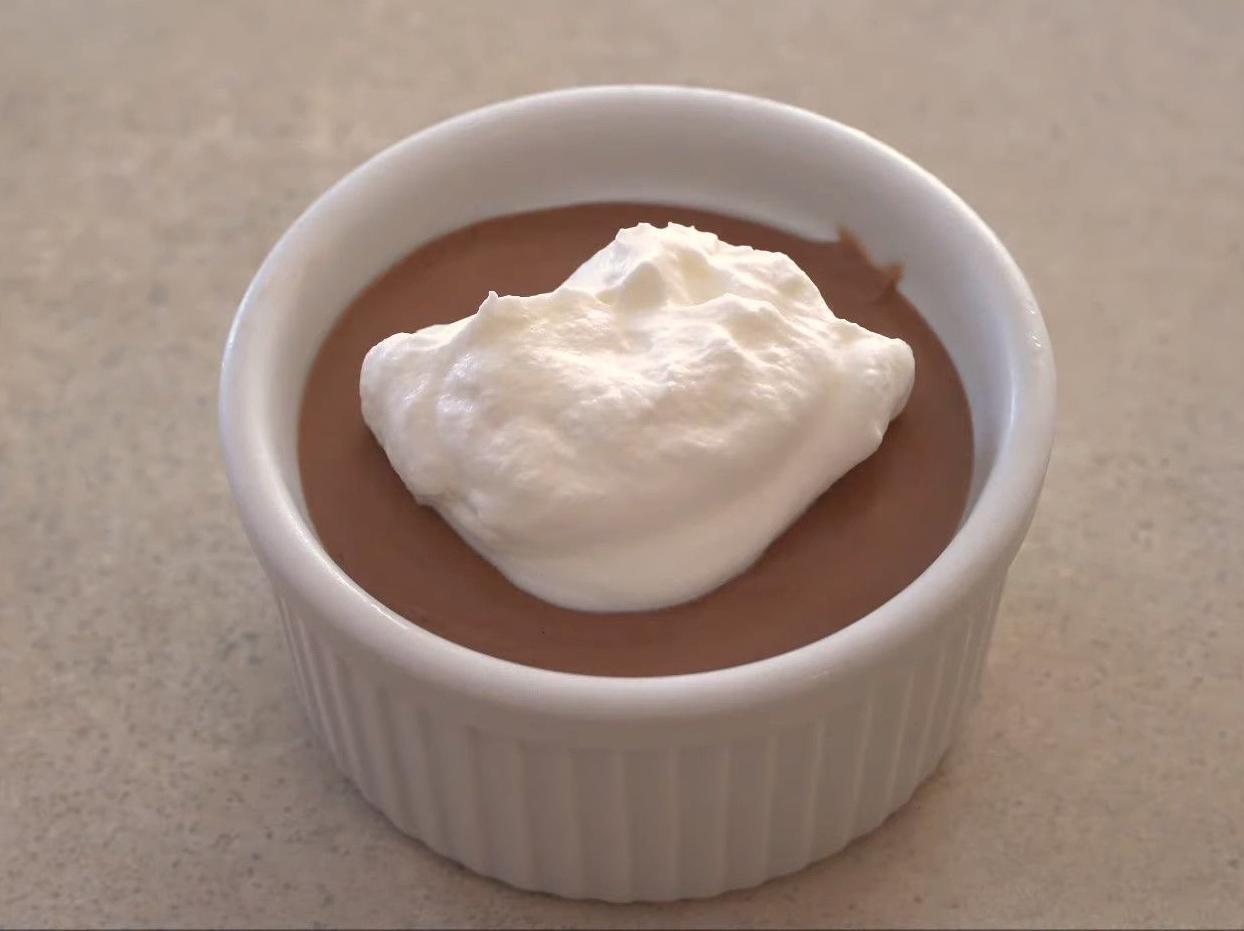 Mousse veloce al cioccolato fondente