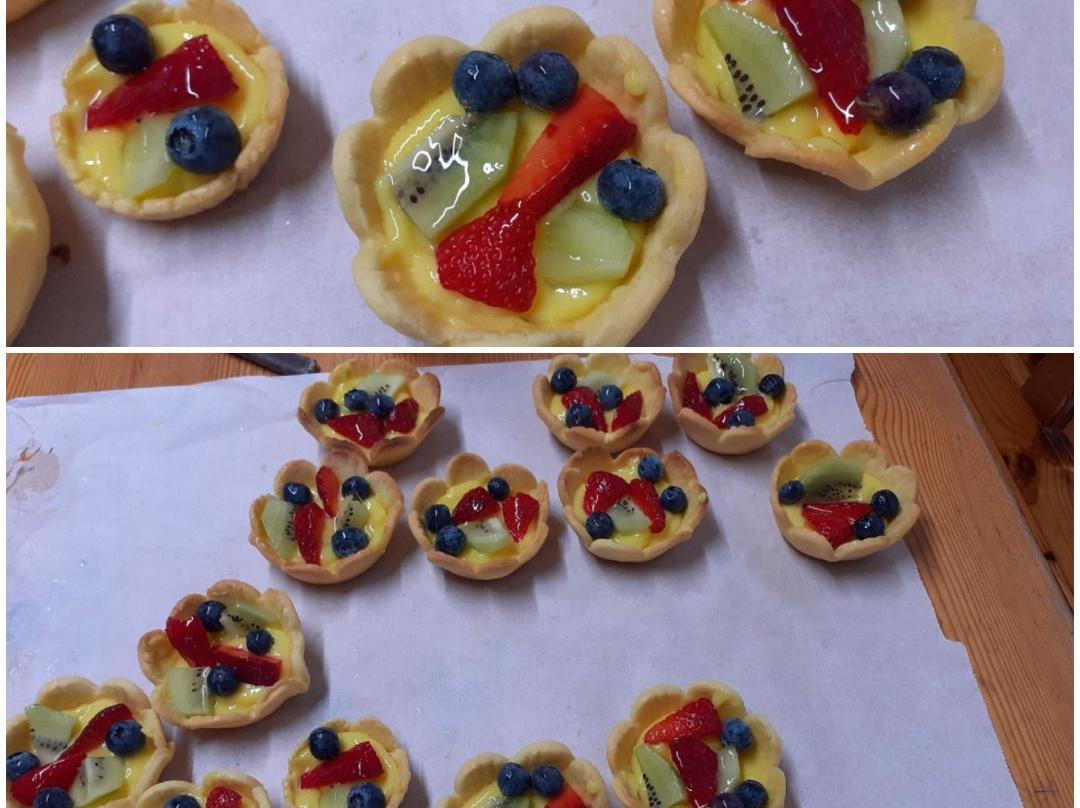 Tartellette crema e frutta di B.R.