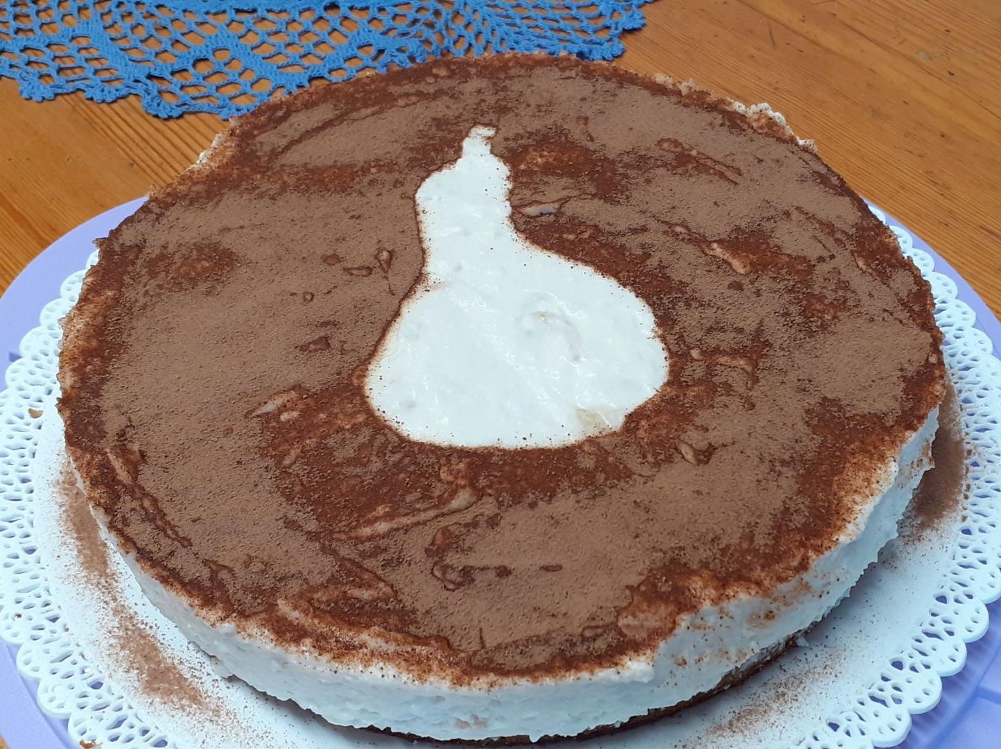 Torta ricotta e pere