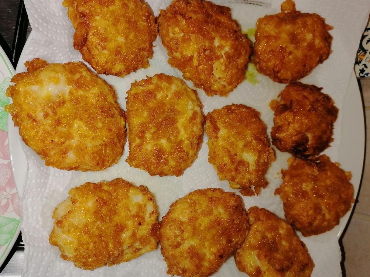 Nuggets di pollo con panatura croccante