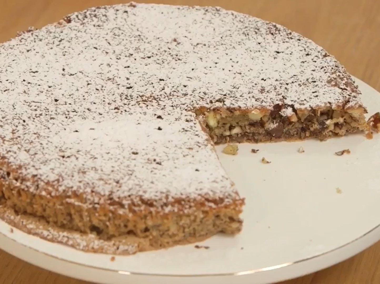 Torta nocciole e cioccolato