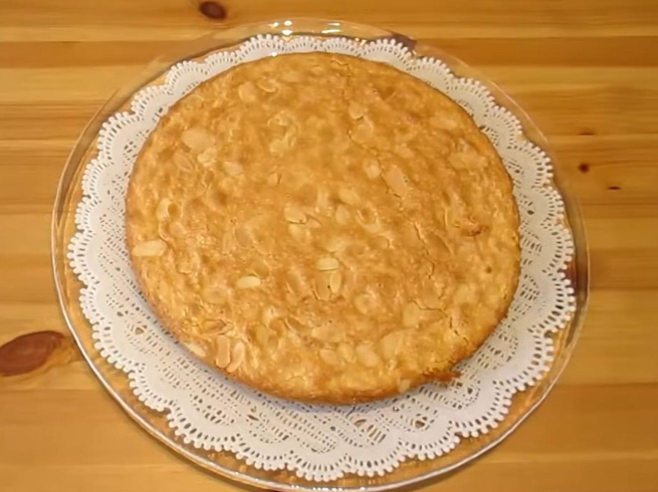 Torta alle mandorle e cioccolato