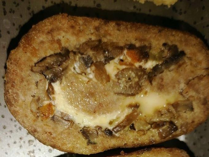 Polpettone con i funghi