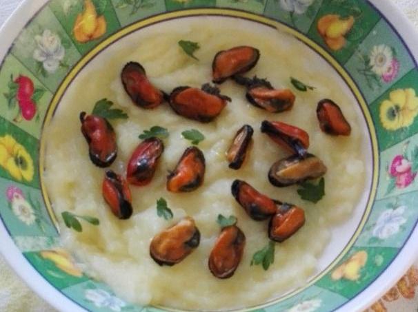 Crema di patate e cozze