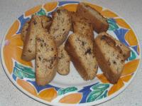 Cantucci con gocce di cioccolato