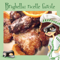 Frittelle al doppio riso e arancia