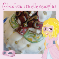 Torta maschera di carnevale!