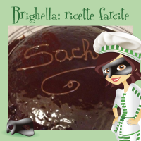 Sacher torte di carnevale