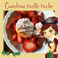 Frittelline di Carnevale con Crema Chantilly e Fragole fresche