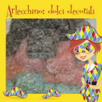 Dolcetti al cocco di carnevale