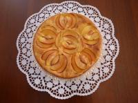 Torta alle pesche ( senza zucchero)