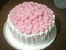 Torta cesto di Rose